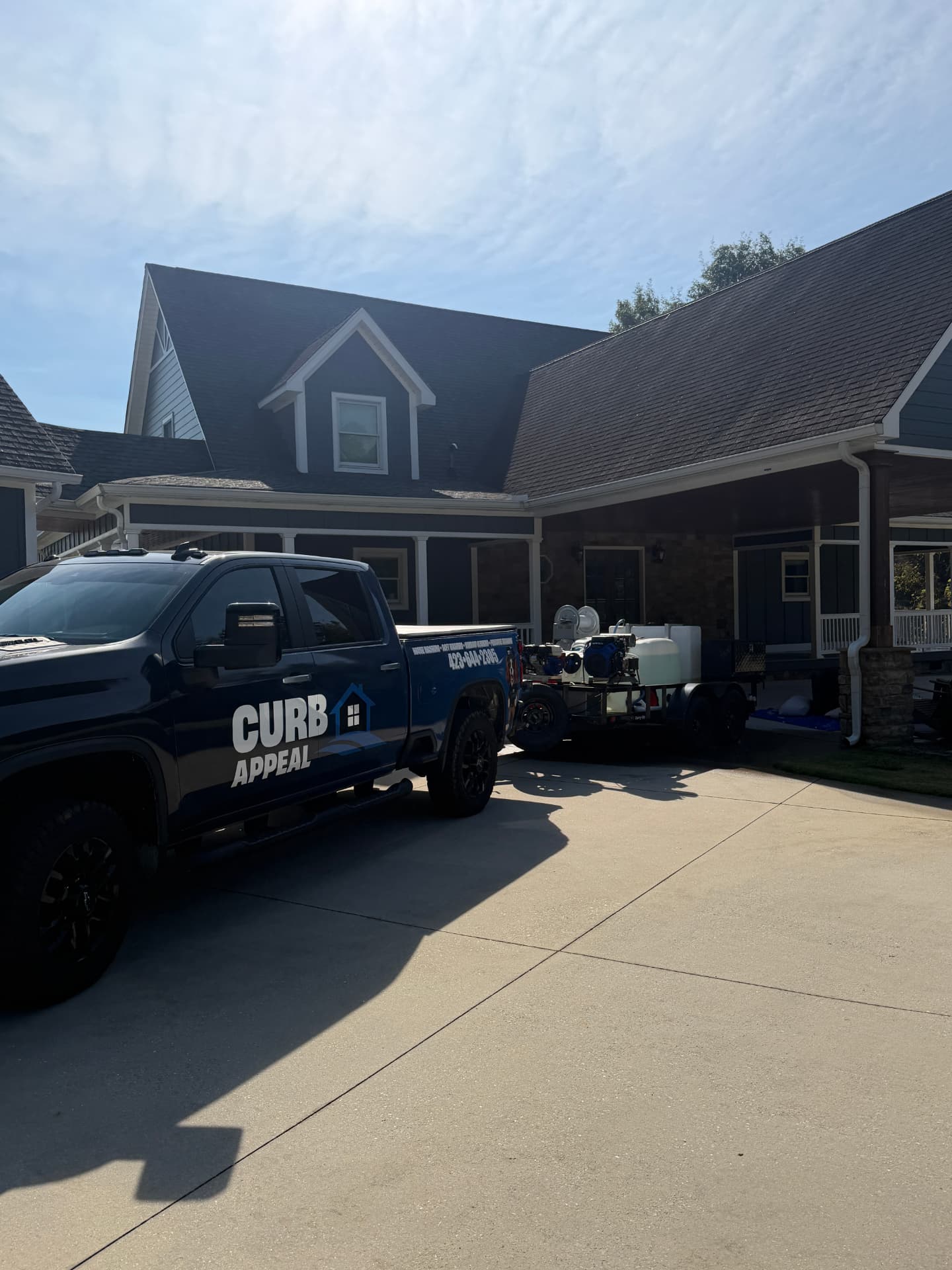 Curb Appeal professional cleaning equipment